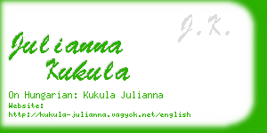 julianna kukula business card